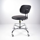 フィートの残りの黒いPU革人間工学的ESDの椅子の仕事のオフィスの伝導性の椅子 サプライヤー