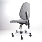 灰色の生地の人間工学的の仕事台は調節可能で大きい背部実験室の椅子の議長を務めます サプライヤー