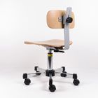 複車輪のあと振れ止めの高さの傾きの調節を用いる人間工学的の産業仕事の椅子 サプライヤー