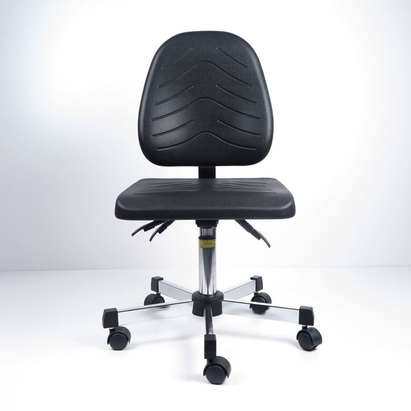 特別な形および表面の設計の360度の旋回装置PU泡立つ人間工学的ESDの椅子 サプライヤー