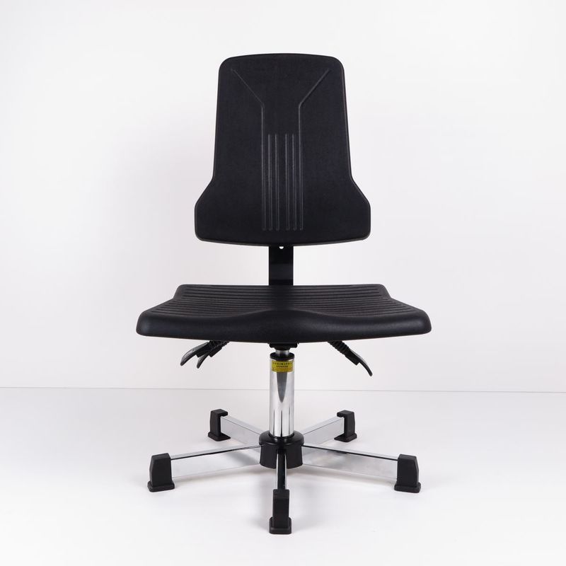 黒いポリウレタンのBIFMA X5.1快適な人間工学的ESDの椅子 サプライヤー