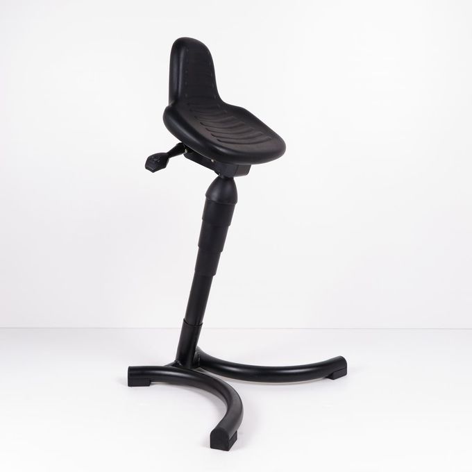 ポリウレタンは立場の腰掛けの固定される4フィートの反静的な仕事の椅子を坐らせます