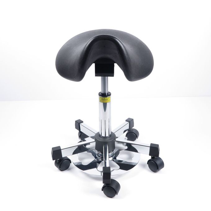 ポリウレタン人間工学的ESD椅子の旋回装置のサドルの腰掛けの調節可能なシート・アングル